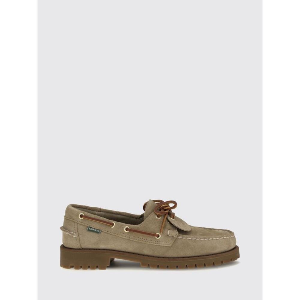 Sebago Men Sebago Ranger Suede Boat Shoes With Non-Slip Rubber Sole